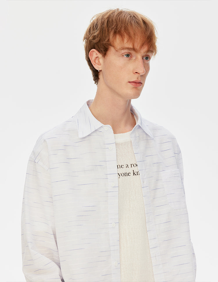 MADWITCH GRADIENT STRIPE SHIRT #RC95