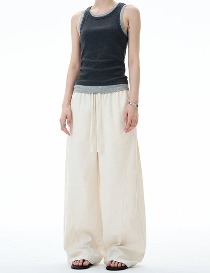 MADWITCH MINIMALIST WIDE LEG PANTS #DS2512