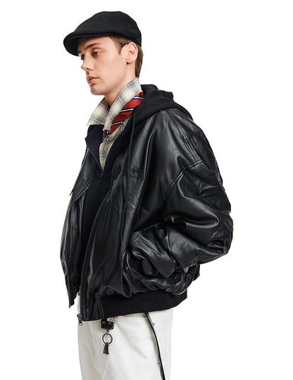 MADWITCH FAUX HOOD LEATHER #AW6883