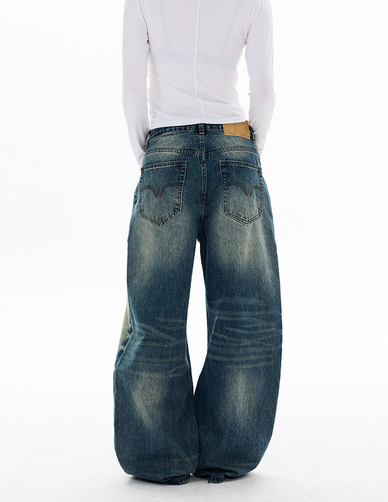 MADWITCH VINTAGE WASHED VIBE JEANS #CK9737