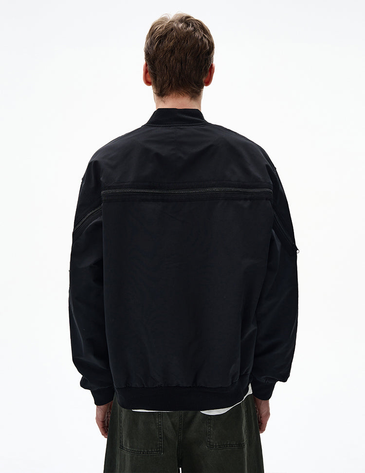 MADWITCH UNISEX CASUAL BOMBER JACKET #RW154