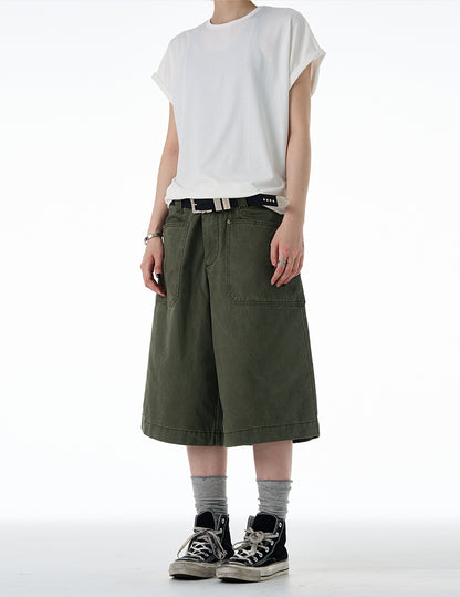MADWITCH REVERSIBLE CASUAL SHORTS #DR3165