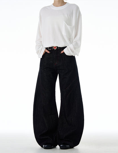MADWITCH VINTAGE ANKLE-WRAP DENIM #G6697