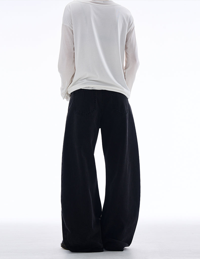 MADWITCH SCIMITAR-STYLE CASUAL JEANS #G6661