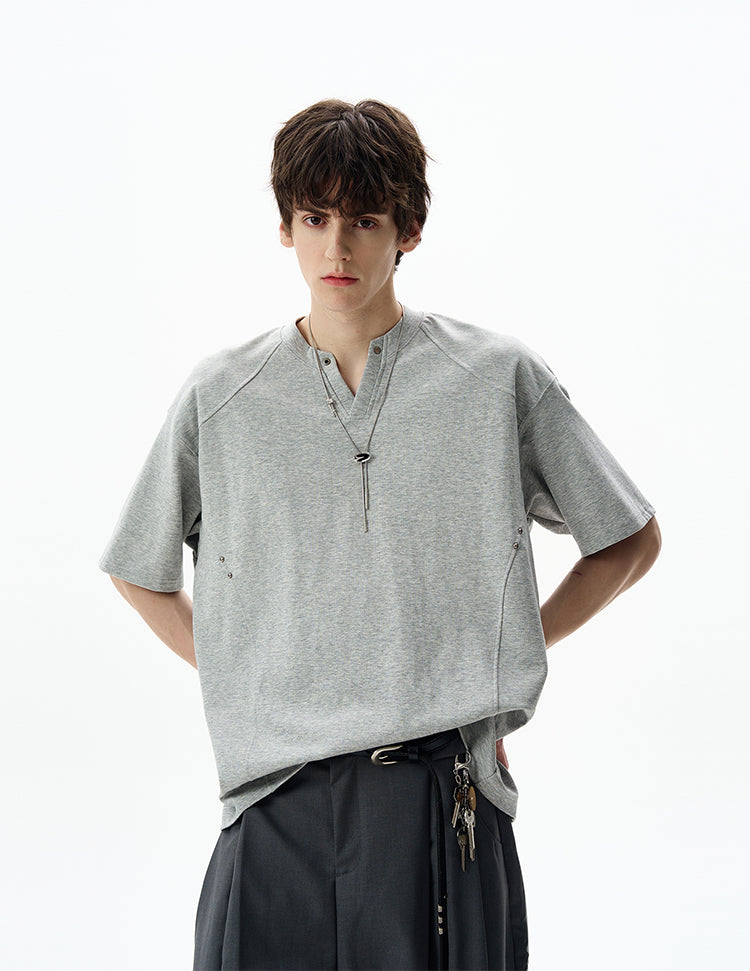MADWITCH VERSATILE V-NECK TSHIRT #990622
