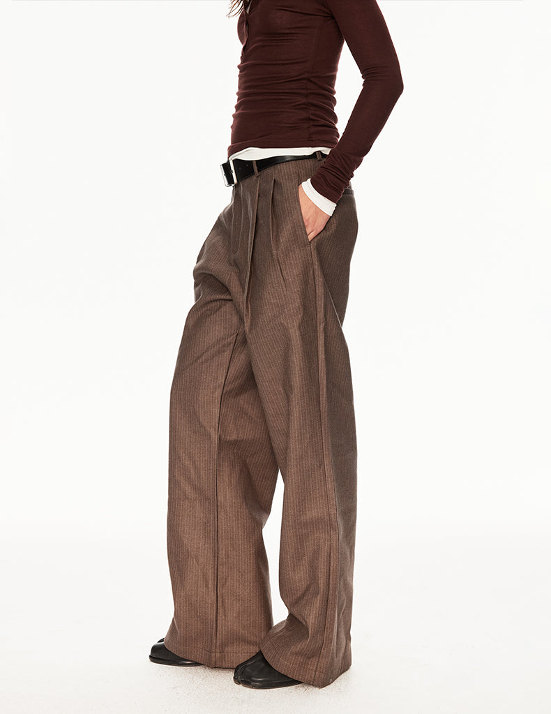 MADWIT HERITAGE PLEATED TROUSERS #GPH6937