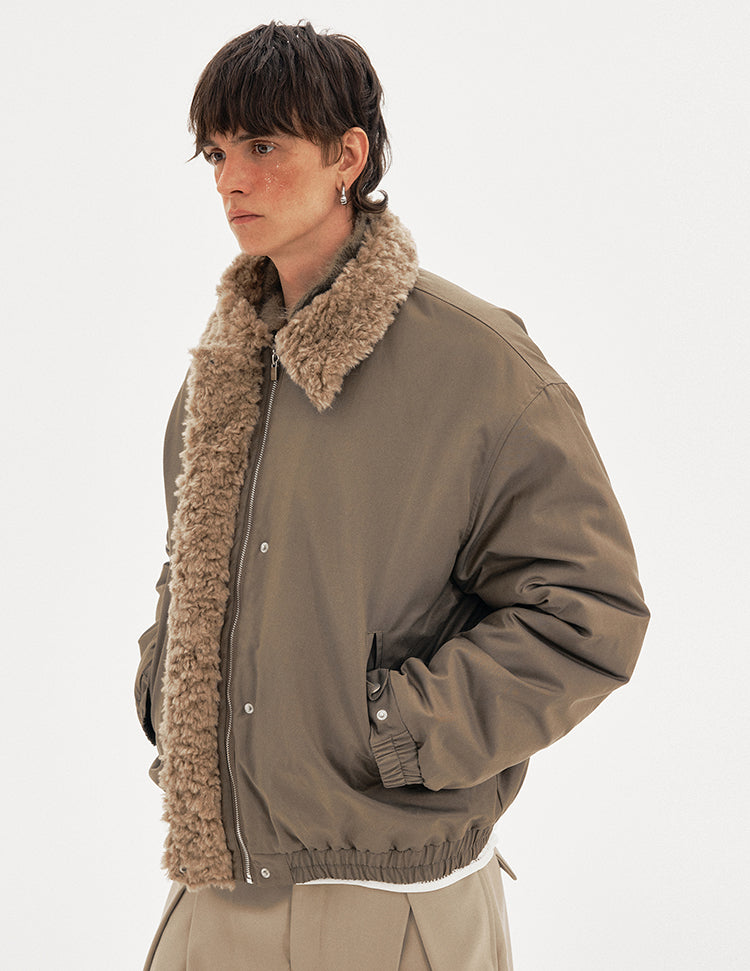 MADWITCH FLEECE COLLAR PARKA #UTU039