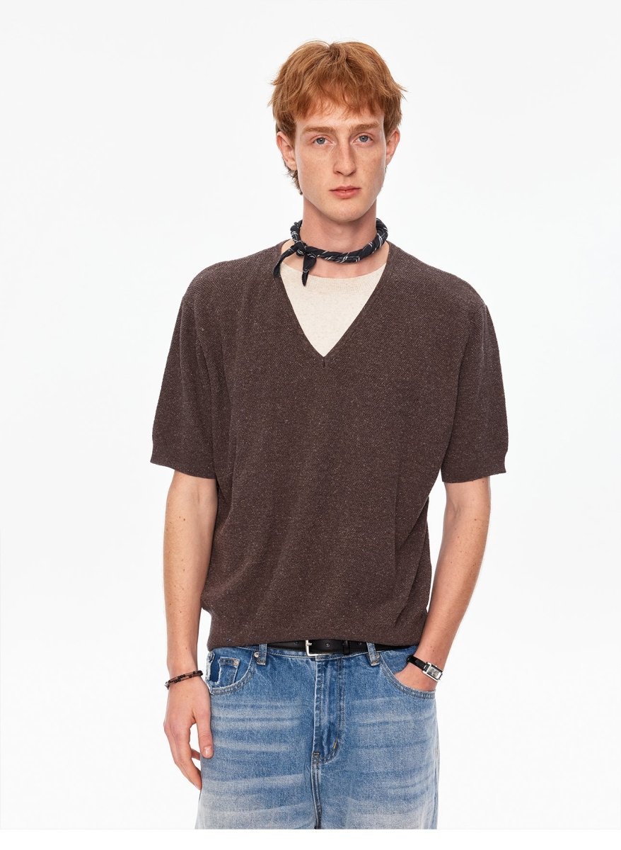 MADWITCH VINTAGE LINEN TENCEL TEE #68606 - MadWitch Store