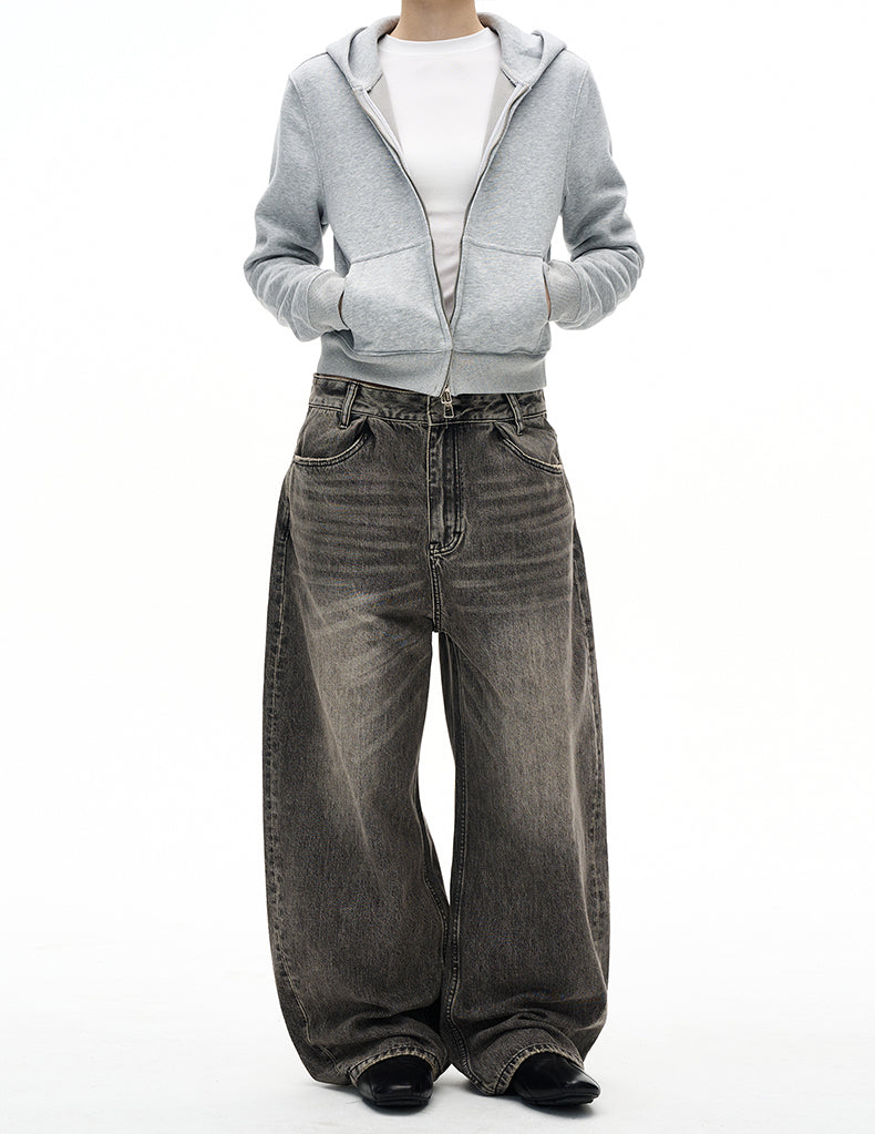MADWITCH VINTAGE WASHED CARGO JEANS #GPC5518
