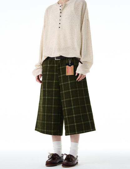 MADWITCH UNISEX MID-LENGTH CHINO SHORTS #DR1009