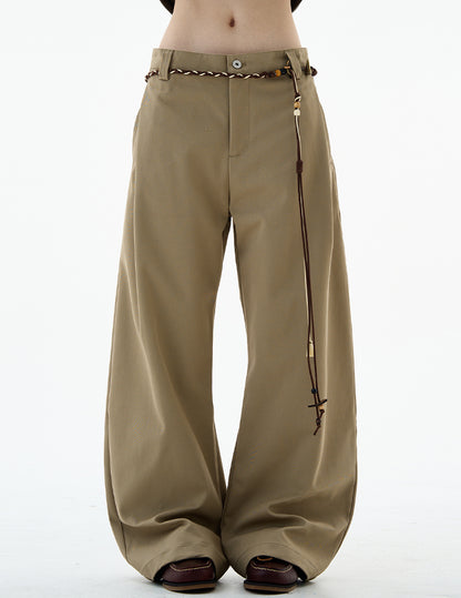MADWITCH RELAXED WIDE LEG PANTS #CK6862