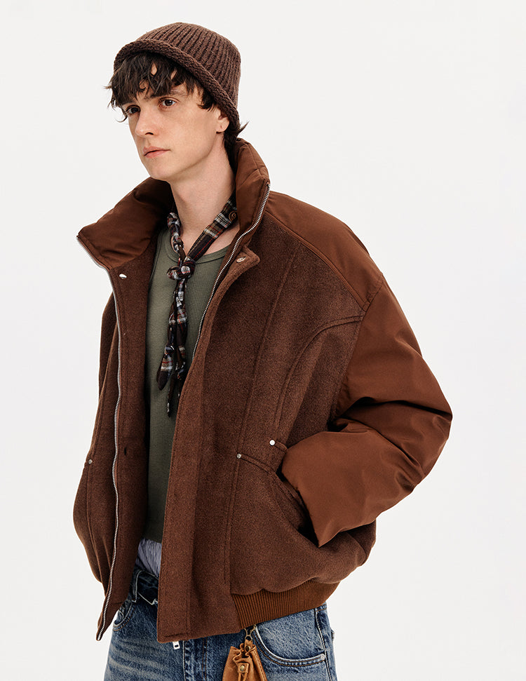 MADWITCH TAILORED HARRINGTON DOWN JACKET #630235