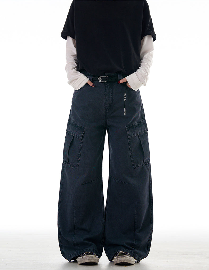 MADWITCH BAGGY VINTAGE CARGO PANTS #A605