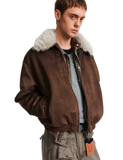 MADWITCH FUR CLEAN JACKET #AW25087