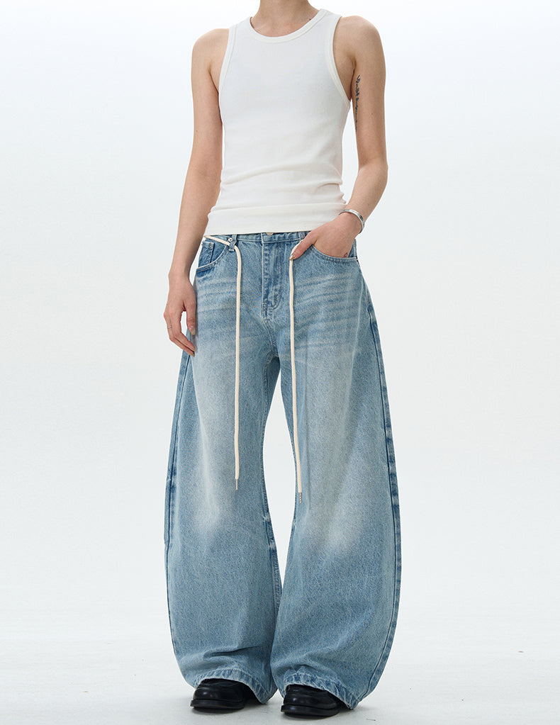 MADWITCH CLEANFIT LOOSE-FIT DENIM JEANS #G6670