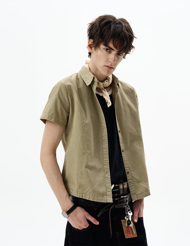 MADWITCH SHORT SLEEVE WORK SHIRT #CW1198N