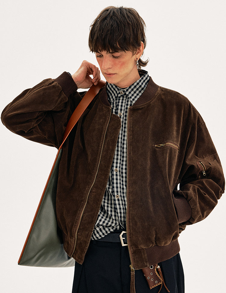 MADWITCH BARN SUEDE JACKET #9501