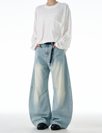 MADWITCH DRAPE WASHED DENIM #CK9615