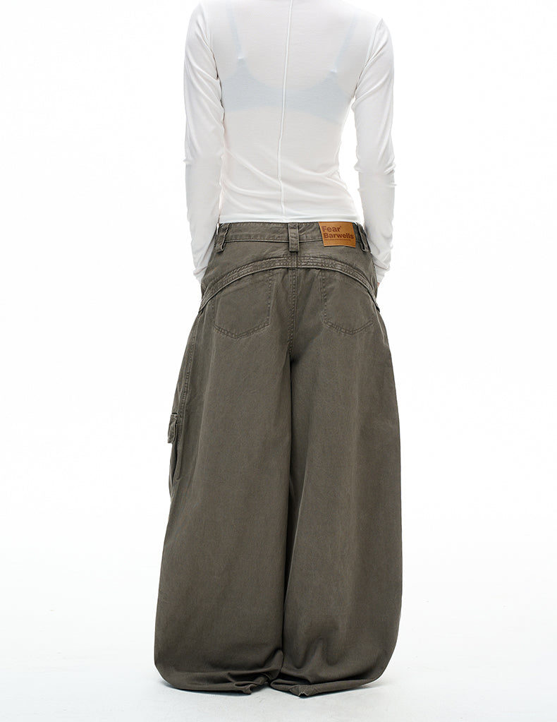 MADWITCH PLEAT CARGO PANTS #6230