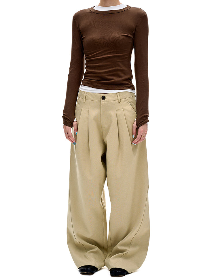 MADWITCH TEXTURED DRAPE PANTS #CK6867