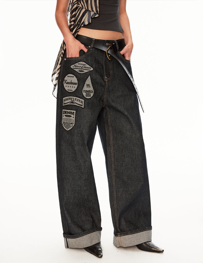 MADWIT HIGH STREET STRAIGHT JEANS #GPC3609