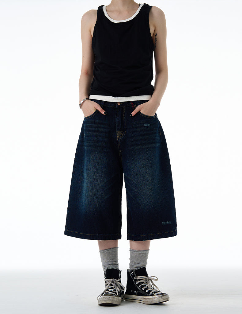 MADWITCH DISTRESSED WASHED JEANS #DR3166