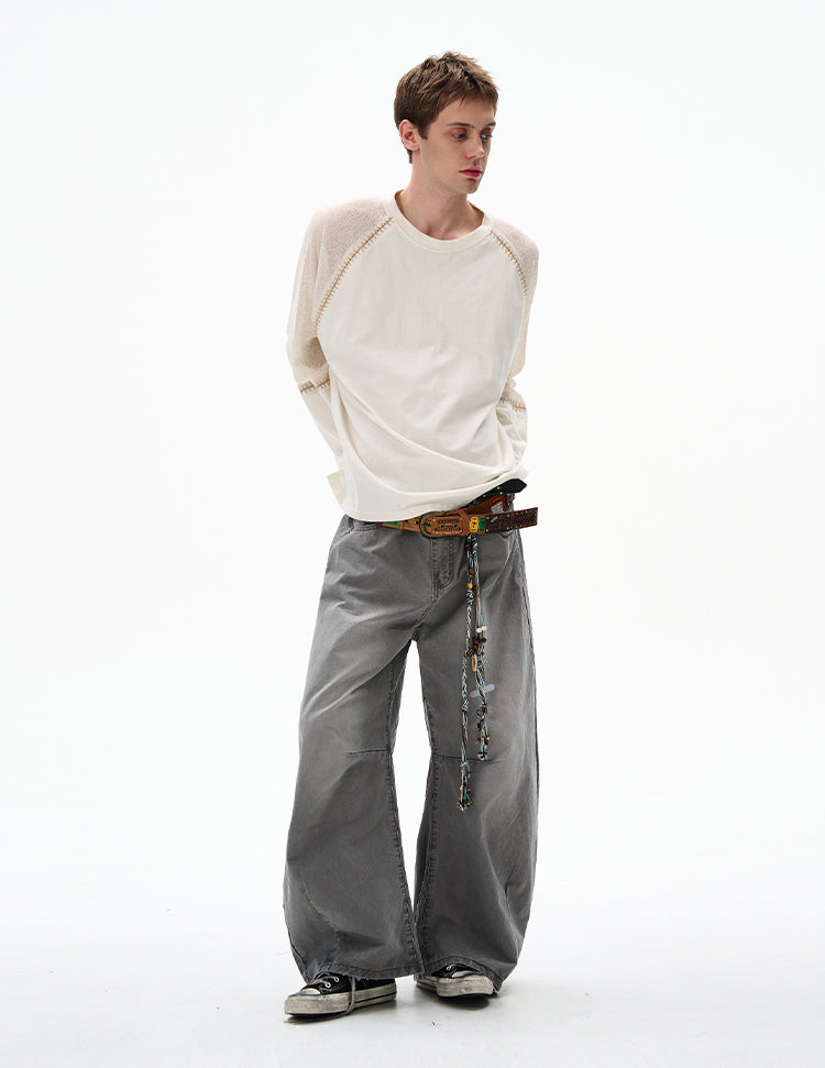 MADWITCH CONSTRUCTION KNIT TOP #OY2516