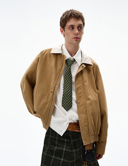 MADWITCH EARLY FALL CROPPED FLIGHT JACKET #UTU025