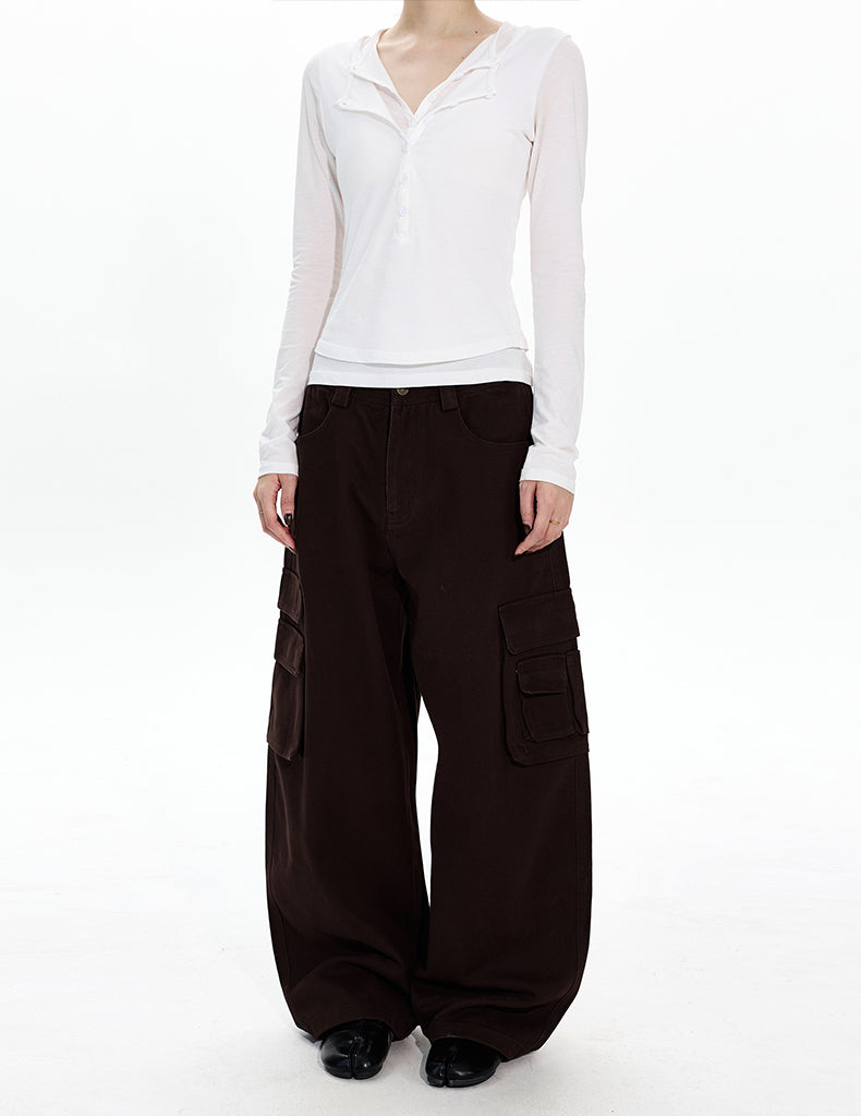 MADWITCH UTILITY DROP PANTS #A617