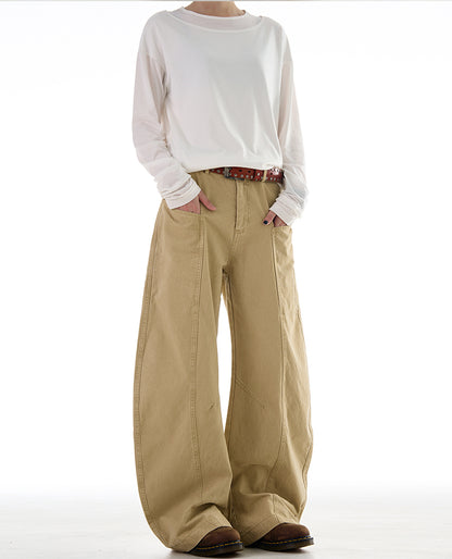 MADWITCH DECONSTRUCTED SABER-CUT RELAXED PANTS #CK6615