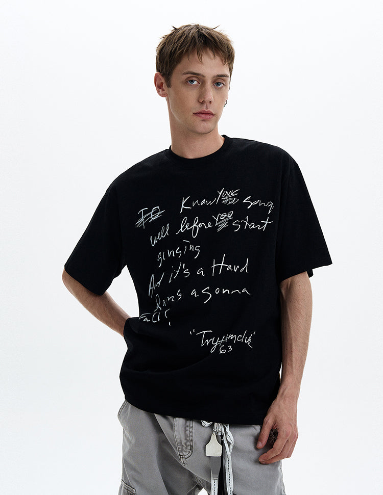 MADWITCH GRAFFITI CASUAL TEE #27312