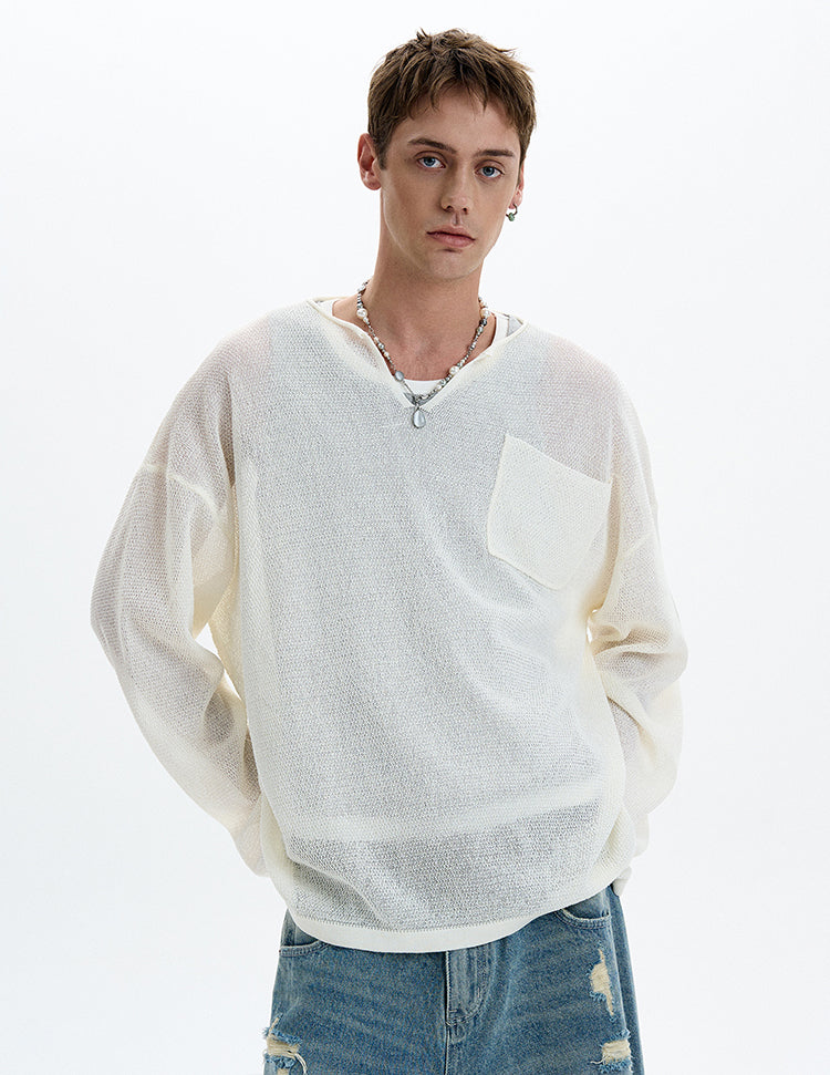 MADWITCH RELAXED VIBE KNIT SWEATER #68801