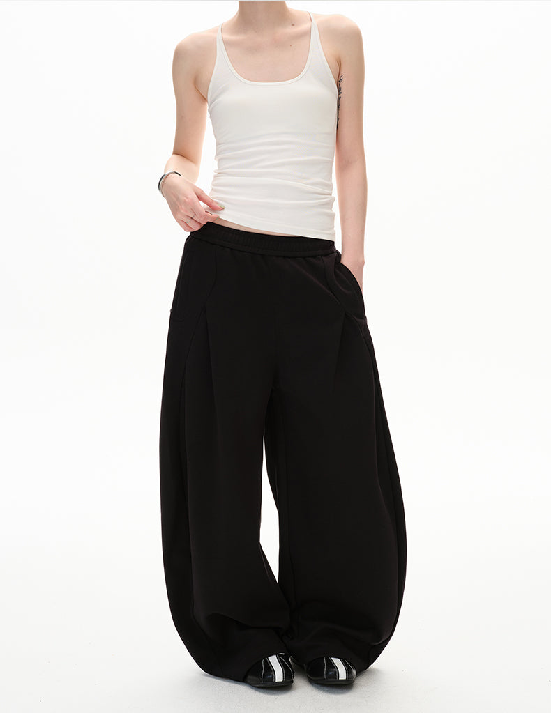MADWITCH WRINKLE SLUNG TROUSERS #CK6631