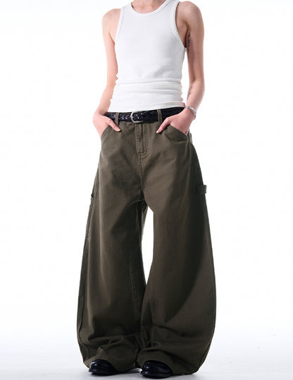 MADWITCH MAILLARD WIDE-LEG PANTS #DR6301