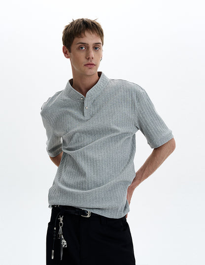 MADWITCH HENLEY NECK SHORT SLEEVE #G1343