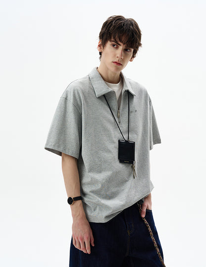 MADWITCH ZIPPED POLO TSHIRT #6977
