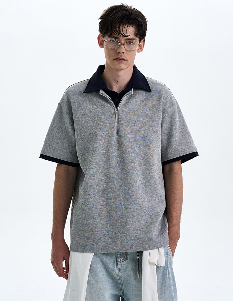 MADWITCH DOUBLE LAYERED T-SHIRT #C1766C25