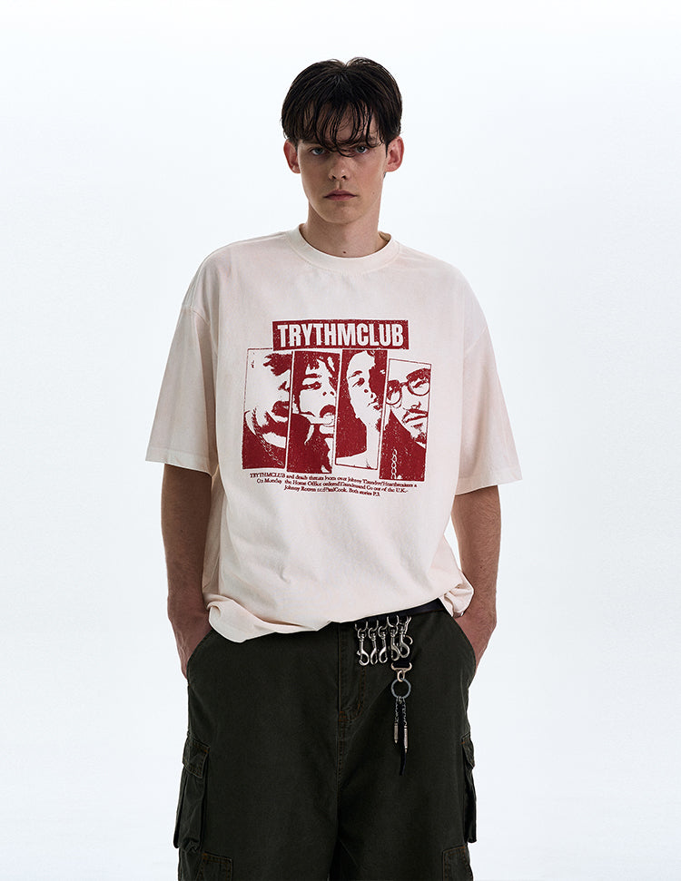 MADWITCH VINTAGE LOOSE FIT T-SHIRT #27304