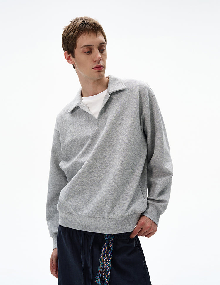 MADWITCH UNISEX V-NECK PULLOVER SWEATSHIRT #C335Q25