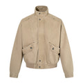 MADWITCH WASHED DISTRESSED CINCHED CROPPED UTILITY JACKET #AW26121