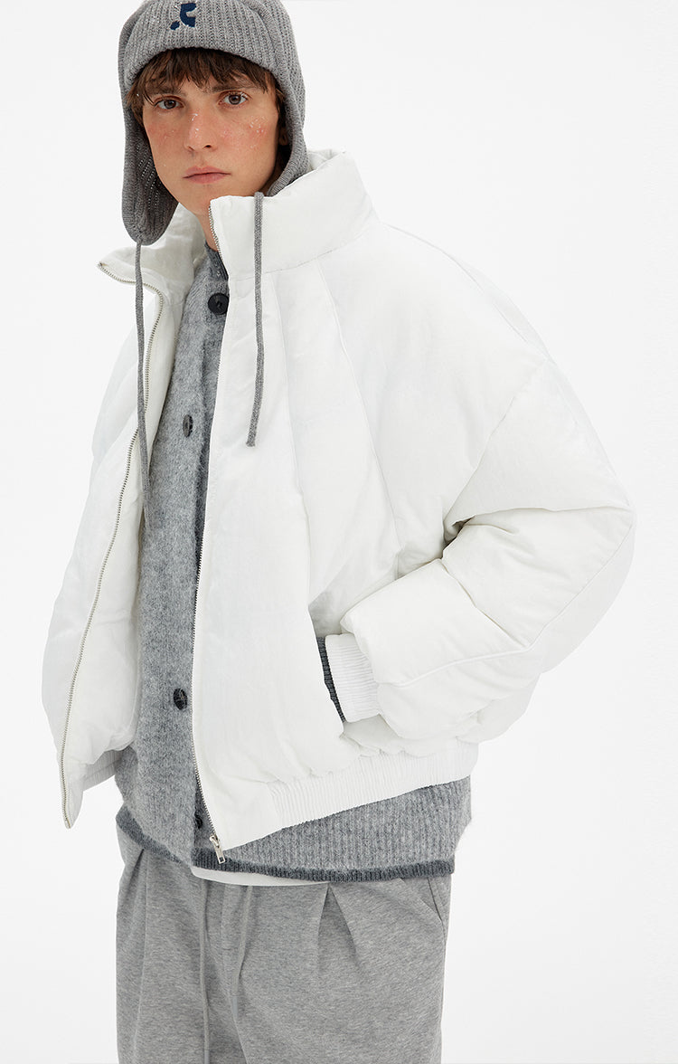 MADWITCH ATMOSPHERIC WHITE PUFFER JACKET #AW25115