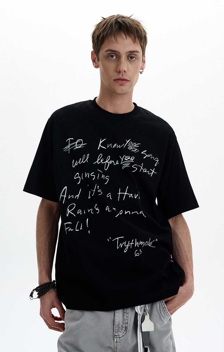 MADWITCH GRAFFITI CASUAL TEE #27312