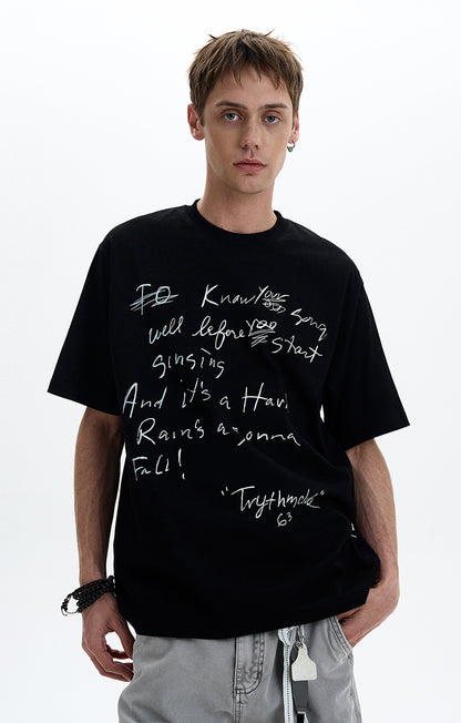 MADWIT GRAFFITI CASUAL TEE #27312