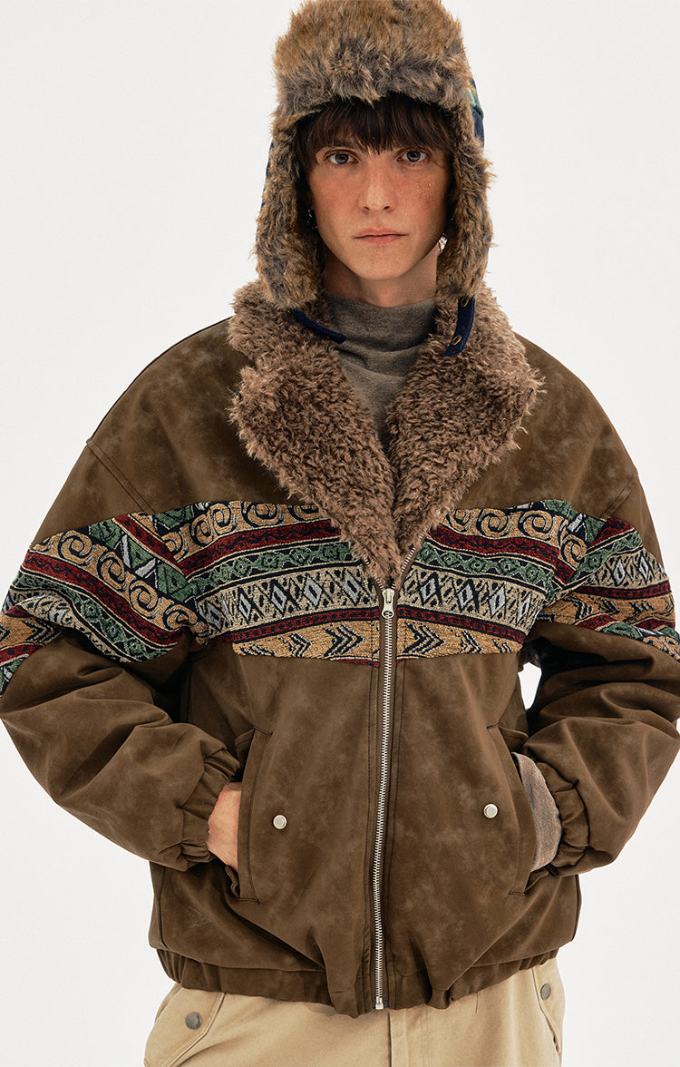 MADWITCH FOLK SUEDE PARKA #MY0210