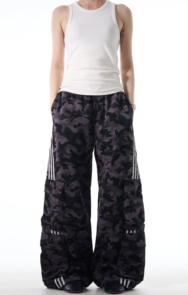 MADWITCH CAMO CARGO PANTS #RK174