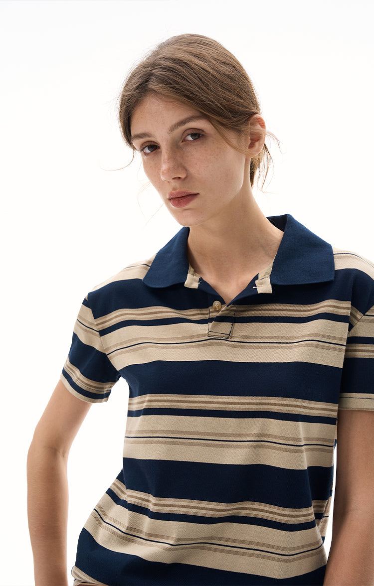 MADWITCH DISTRESSED VINTAGE POLO #G1306