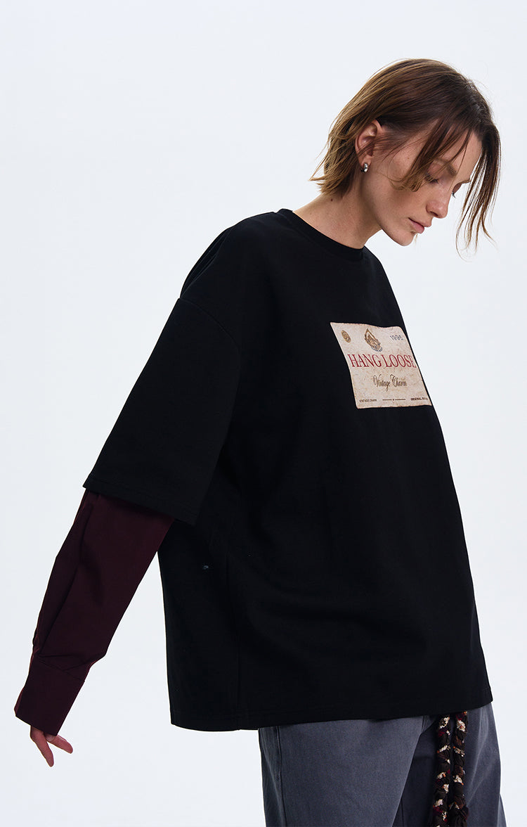 MADWITCH COUPLE’S CASUAL LONG-SLEEVE SHIRT #T555