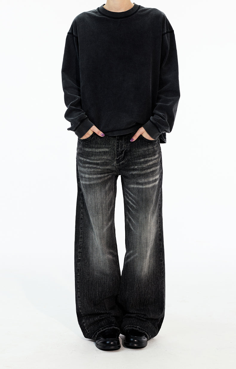 MADWITCH BAMBOO WASH STRAIGHT LEG JEANS #GP9765N