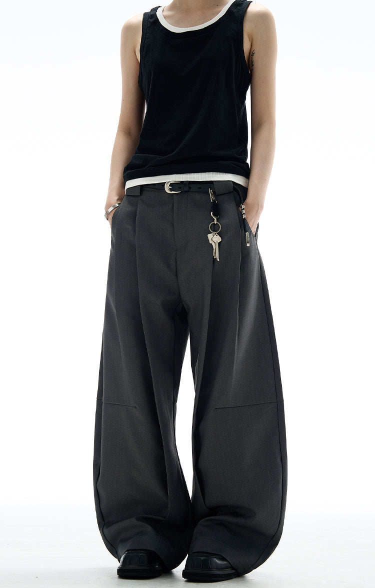 MADWITCH WIDE LEG BAGGY SUIT PANTS #CK6680