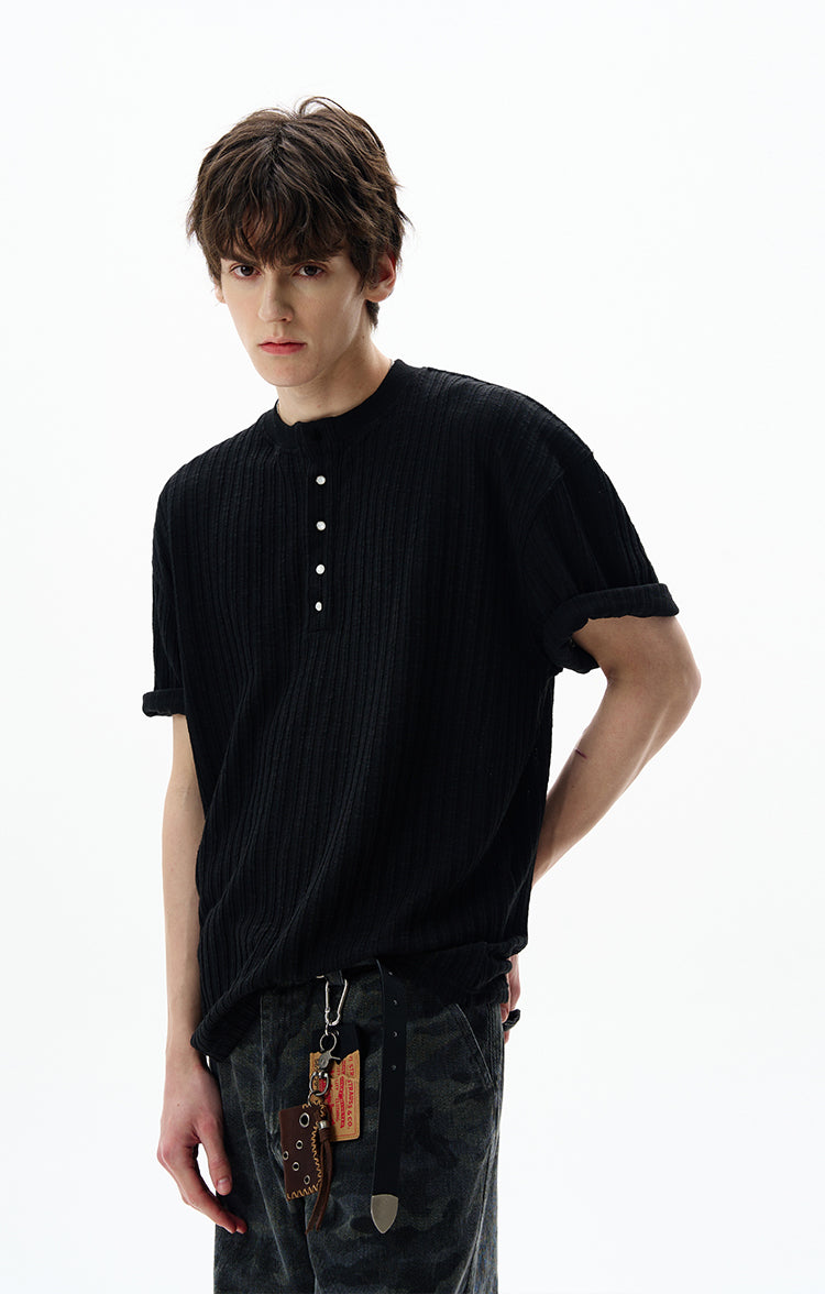 MADWITCH VINTAGE KNIT TEE #G1360